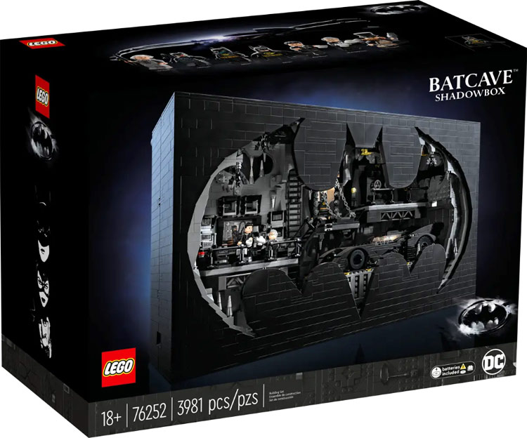 Lego Batcave 76252 shaowbox lego batman 2023 ucs collector