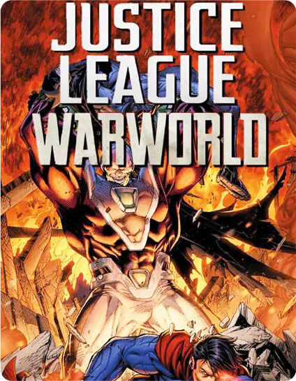 justice league warworld anime dc 2023 edition steelbook collector bluray 4k