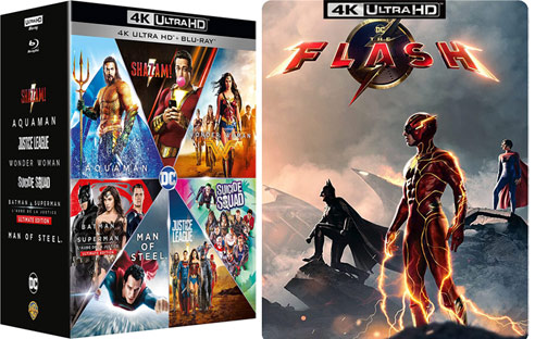 the flash coffret dc 2023 bluray dvd 4k