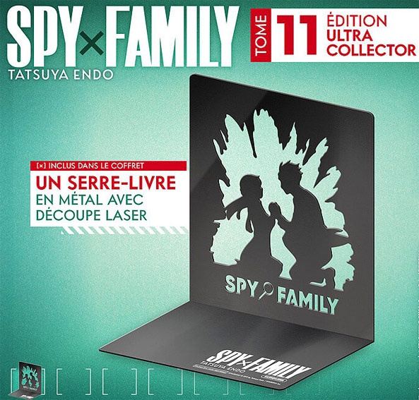 spy x family tome 11 t11 edition collector metal