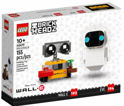 LEGO 40619 Eve Wall e figurine brickheadz
