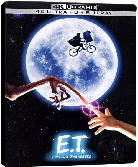 E.T Extra terrestre film steelbook bluray 4k ultra hd 2022 edition collector