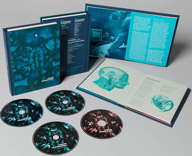 Marillion coffret deluxe holidays eden CD Bluray vinyl lp