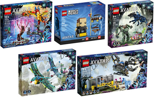 collection complete lego avatar achat precommande 2022