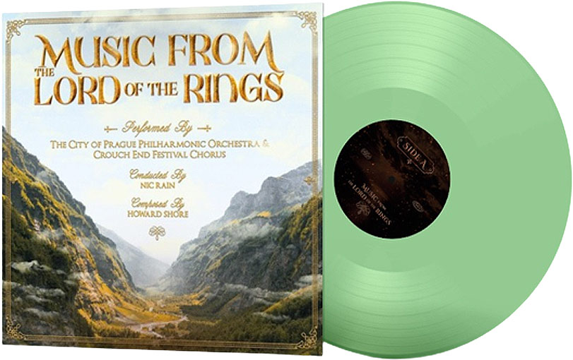 lord of the rings vinyl lp edition limite pragues
