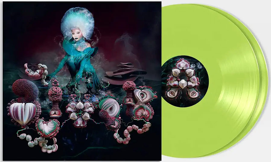 Fossora bjork nouvel album edition vinyl lp 2lp collector deluxe color