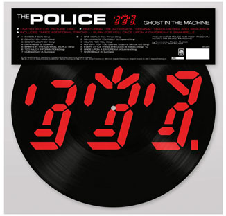 police album vinyl picture disc