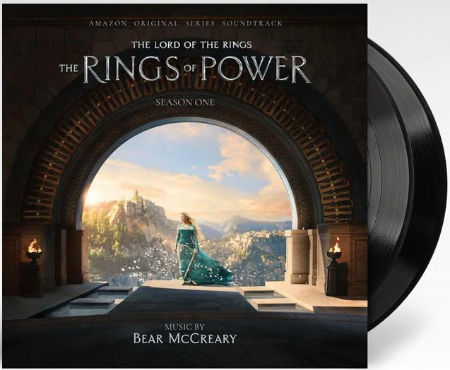 rings of power ost soundtrack vinyl LP 2lp edition lord of rings