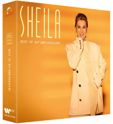 sheila coffret 3CD Best of 60 anniversaire 60th