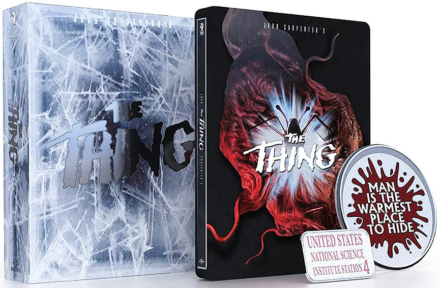 the thing steelbook bluray 4k ultra hd titans of cult