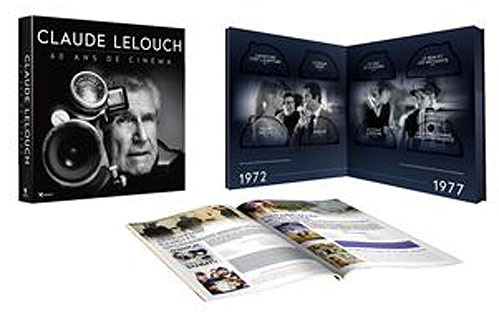 Coffret Anthologie Claude Lelouch 60 ans Blu ray