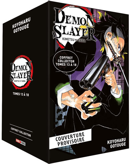 Coffret integrale manga demon slayer 23 tome box collector fr