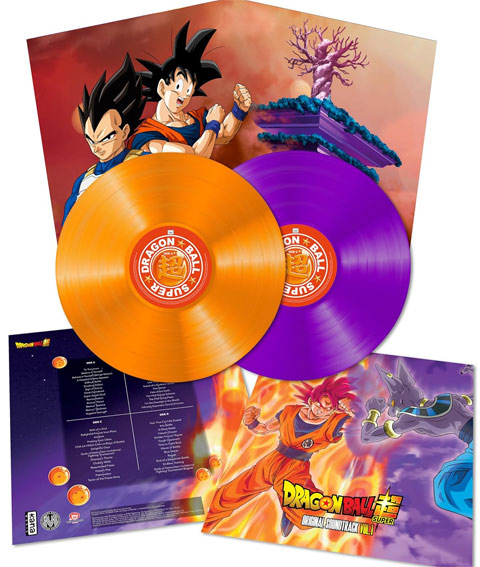 Dragon ball super ost soundtrack vinyl lp 2lp double vinyle