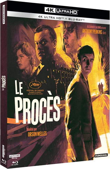 Le proces orson welles film bluray 4k ultra hd edition fr