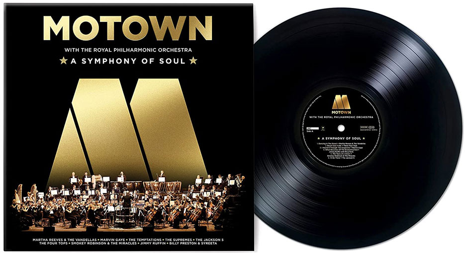 Motown with symphonic orchestra vinyl lp edition