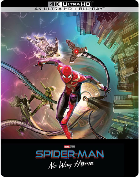 Spiderman no way home steelbook collector amazon achat precommande