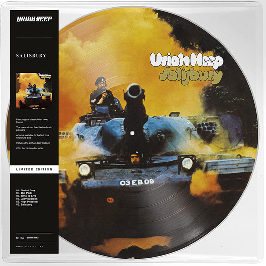 Uriah Heep Salisbury vinyl lp edition