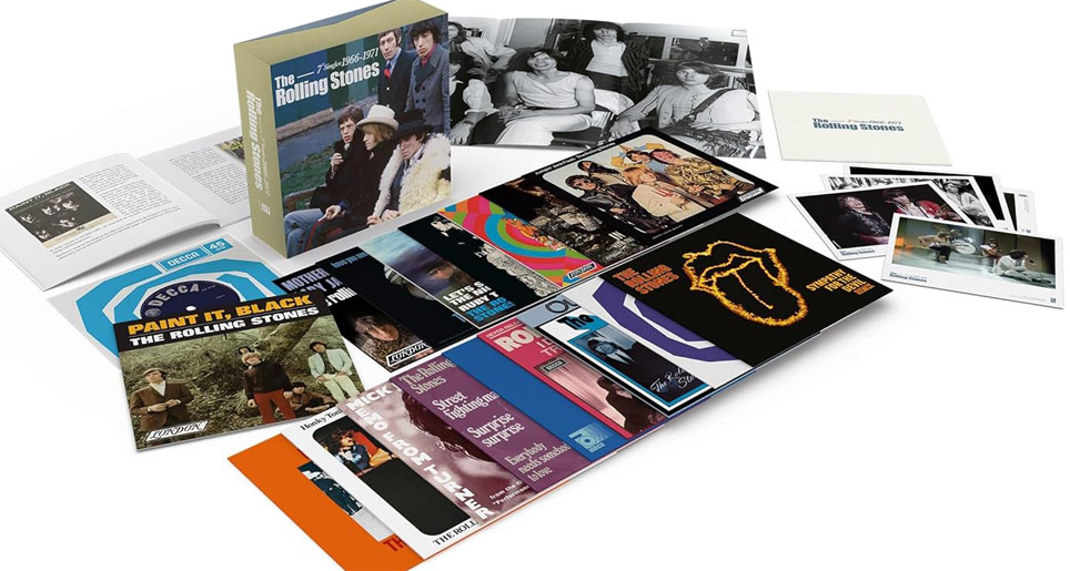 Rolling Stones Singles Volume 2 1966 1971 Coffret box 18 vinyl 45T EP 2024
