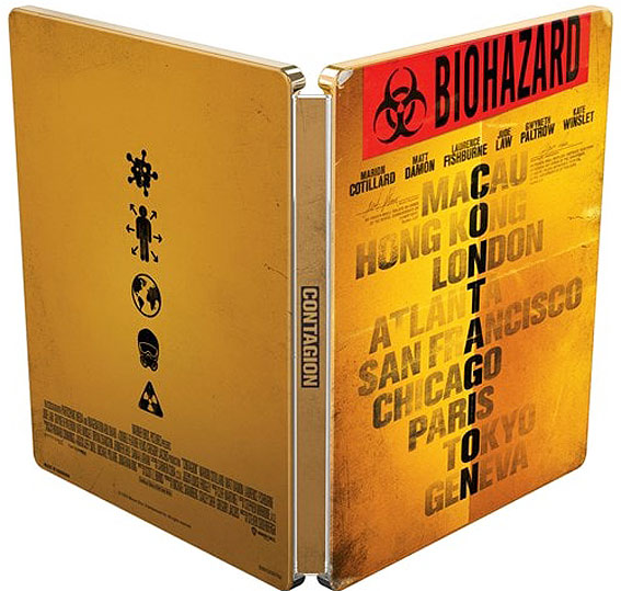 film contagion steelbook bluray 4k ultra hd collector fr