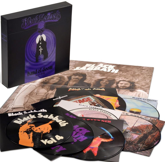 Black sabbath coffret integrale album studio 1970 1978 edition vinyl picture disc 8lp collector