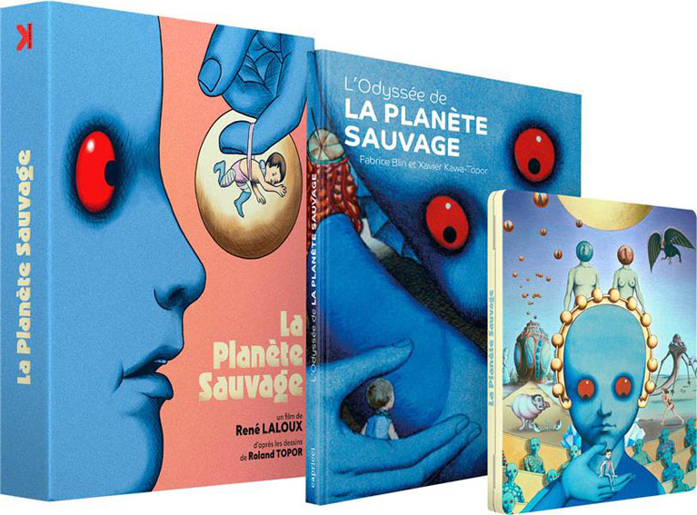 La planete sauvage coffret collector edition limitee Blu ray livre