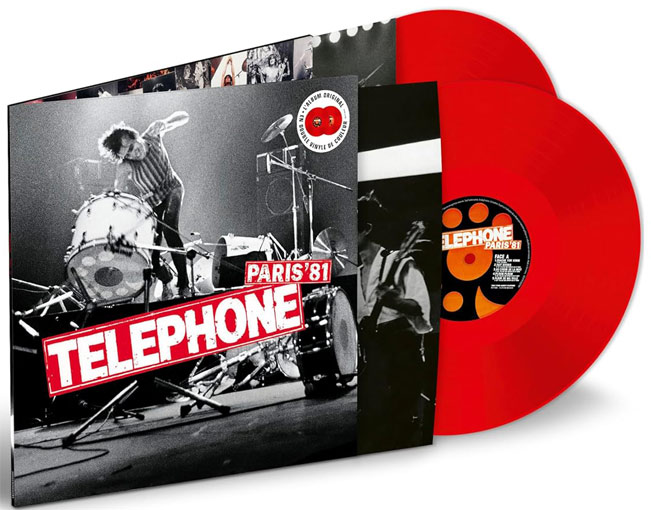 Telephone live paris 1981 edition vinyl double vinyle LP 2LP