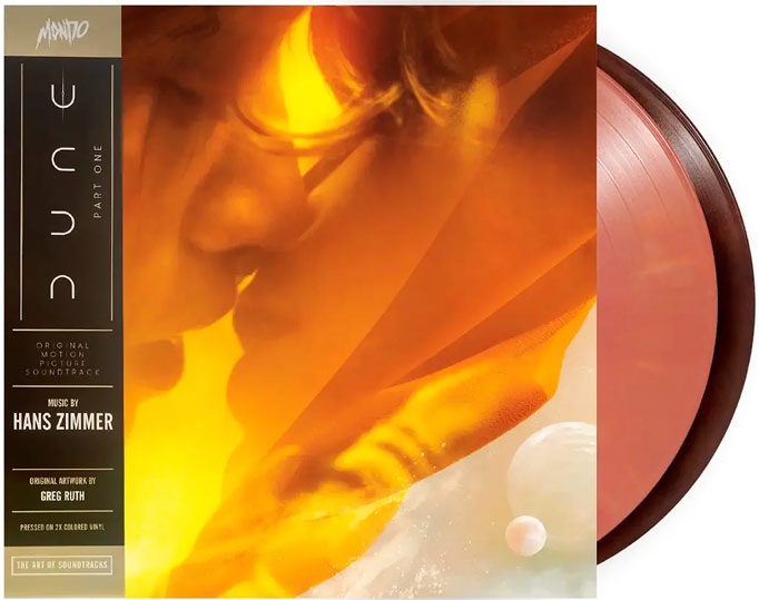 film Dune villeneuve ost soundtrack bande originale Vinyl LP 2LP edition mondo
