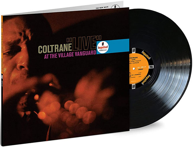 Coltrane Live at Vanguard vinyle lp edition 180gr