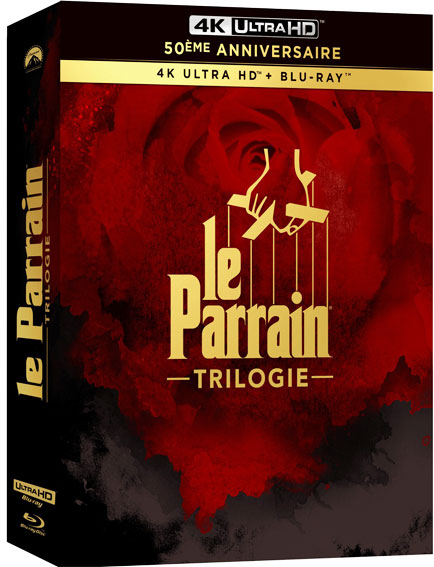 Le parrain trilogie Blu ray 4K Ultra HD edition collector 50 anniversaire 50th