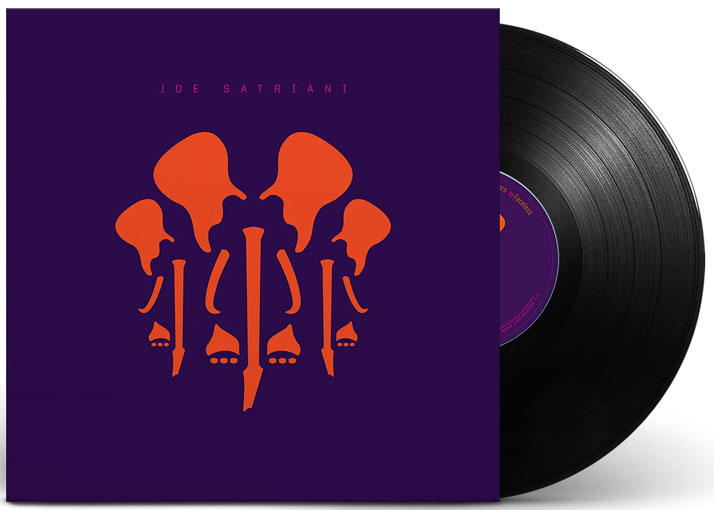 Joe satriani nouvel album elephants of mars vinyle lp cd 2022