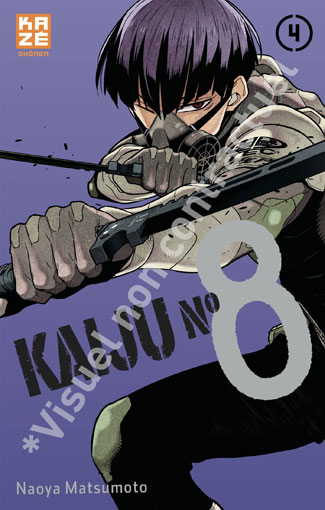 Kaiju n8 manga tome 4 t04 precommande achat