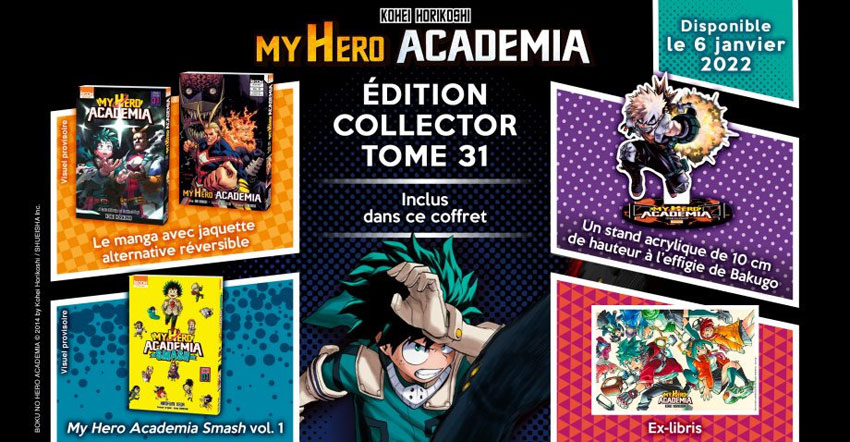 manga my hero academia collector t31