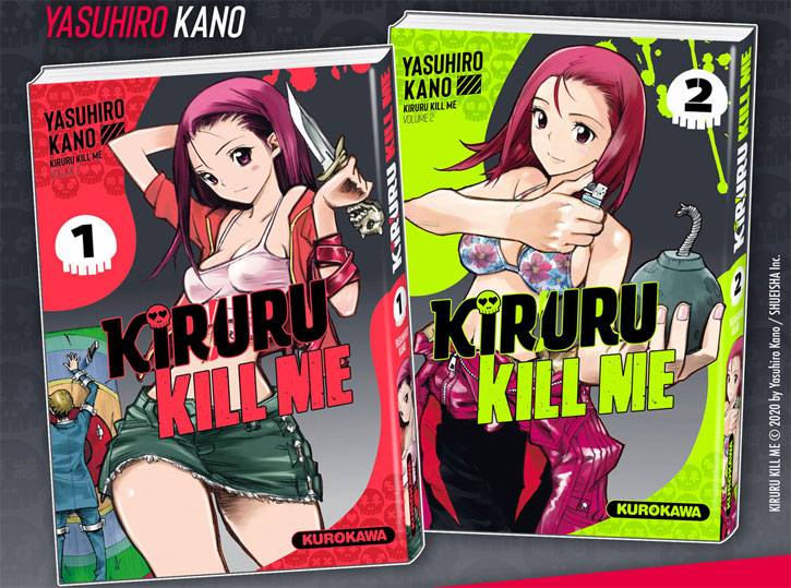 kiruru Kill me manga achat precommande tome 01 02 t01 t02