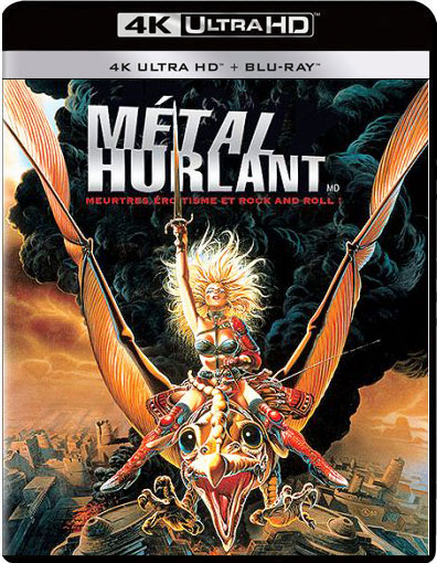metal hurlant Bluray 4K Ultra HD edtion collector limitee