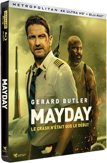 Mayday steelbook collector bluray 4k ultra hd dvd