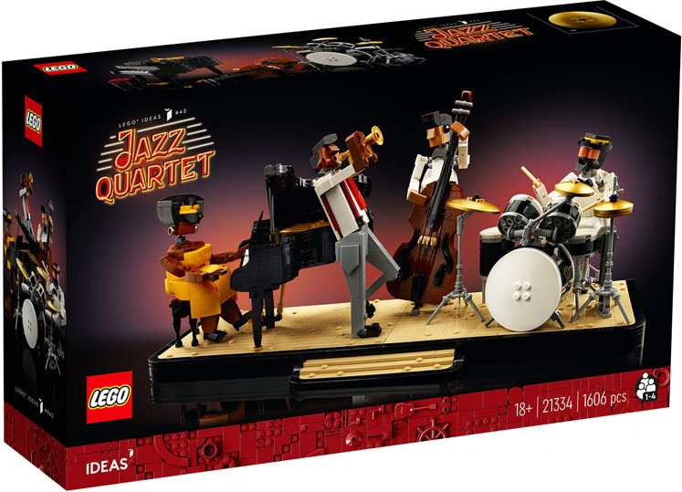 Lego jazz quartet 21334 collection ideas