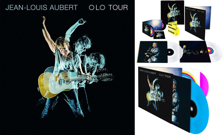 Olo tour Jean Louis Aubert box coffret edition collector limitee vinyl lp cd dvd 2022