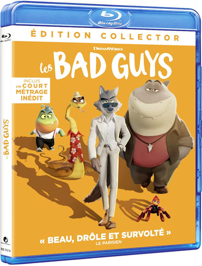 les bad guys bluray dvd film animation desssin anime 2022