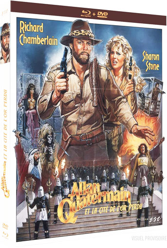 Allan Quatermain film cite or perdu bluray dvd film edition collector limitee