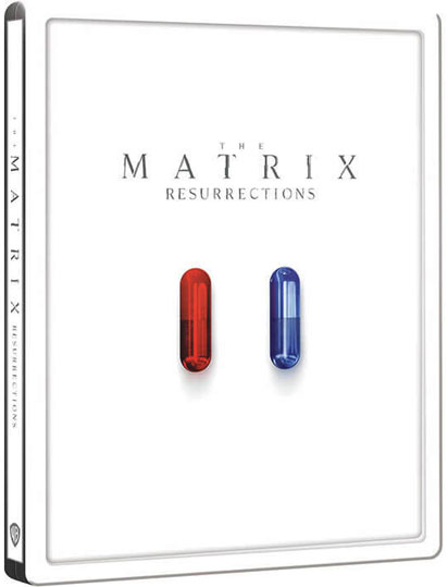 Matrix resurrection Steelbook collector coffret blu ray 4K Ultra HD UHD