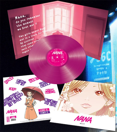 nana manga anime ost soundtrack bande originale vinyl edition hachi