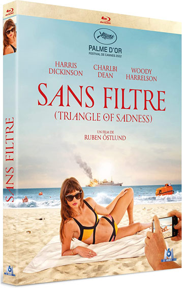 sans filtre bluray dvd edition collector pame or 2022 triangle of sadness