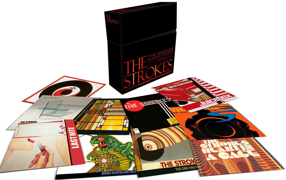 the strokes vinyl ep singles box coffret collector edition limitee 45t 45 tours