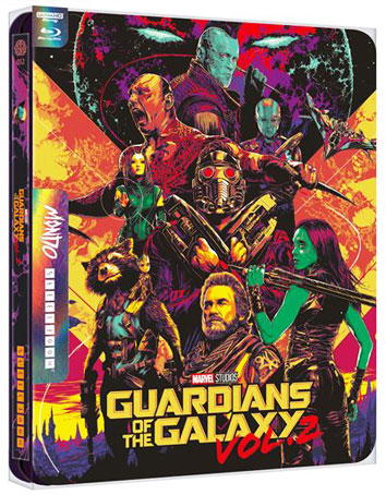 Les Gardiens de la Galaxie Volume 2 Steelbook Mondo Blu ray 4K