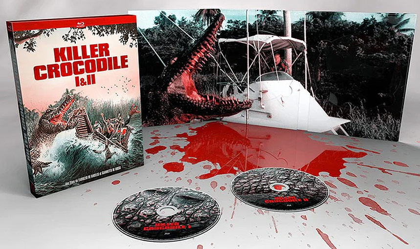 Killer crocodile coffret collector bluray dvd chat qui fume