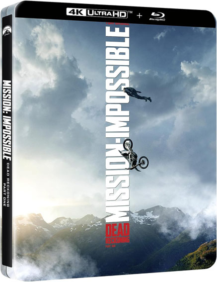 Steelbook mission impossible dead reckoning part 1 edition bluray 4k ultra hd collector