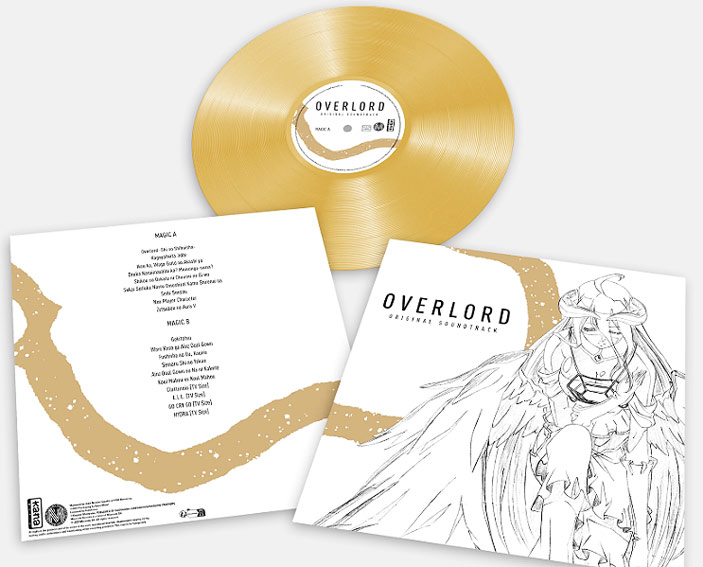 overlord ost soundtrack bande originale vinyl lp edition collector