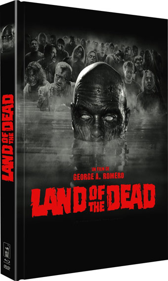 Coffret collector land of the dead zombi romero bluray dvd wild side