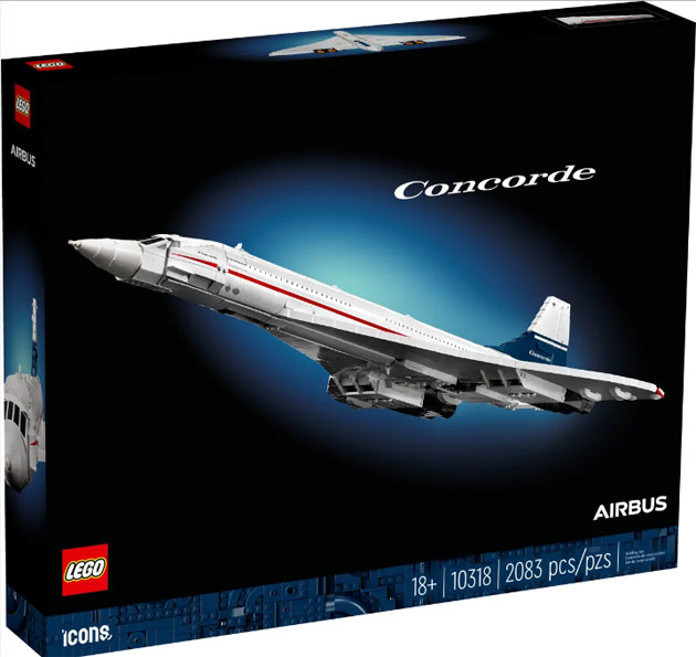 Lego concorde avion collector 10318 achat noel 2023