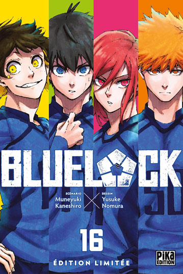 Manga blue lock tome 16 t16 edition collector limitee pika fr
